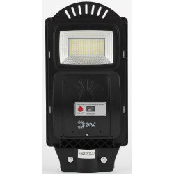 Консольный светильник ЭРА ERAKSS20-02 светодиодный уличный 20 Вт 400 Лм SMD на солнечной батарее с кронштейном