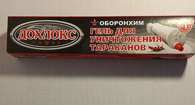 ДОХЛОКС гель д/уничтож.тараканов, шприц 30гр.