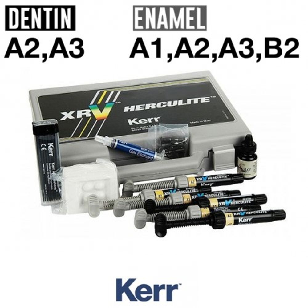 Herculite XRV Custom Kit (6шпр.х 5гр.+солобонд 5мл+протрaвка)