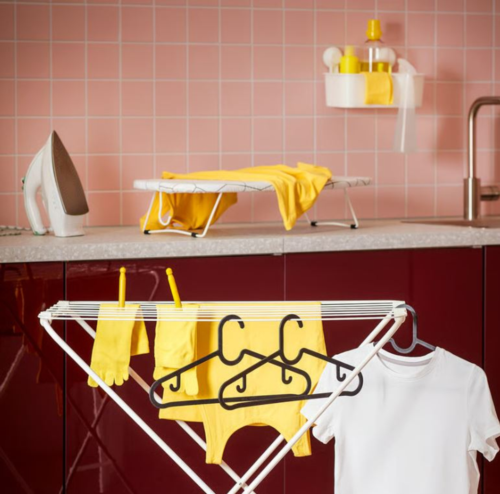 Набор вешалок Braås черный 10 шт, 39 см, полипропилен