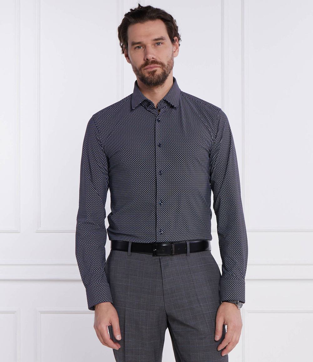 Рубашка P-HANK BOSS BLACK - темно-синий(50508738)