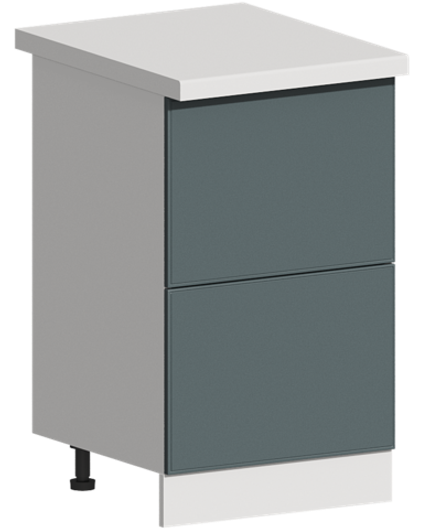 Кухня Модуль ШН2Я 500 Ликата / Бирюзовая мята