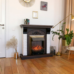 Каминокомплект Real Flame Corfino NT с очагом Fobos Lux Brass