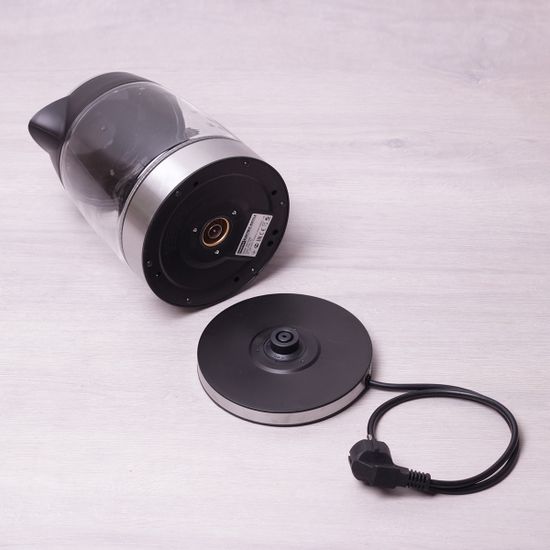 Чайник 1.8 л электрический с синей LED подсветкой Kamille KM 1704B