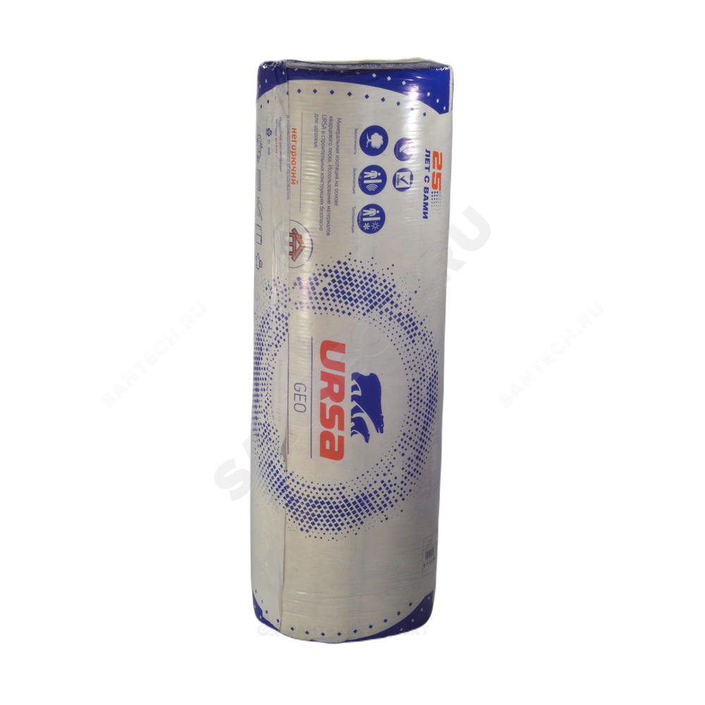 Рулон минеральная вата GEO М-25 50х1200-9 URSA