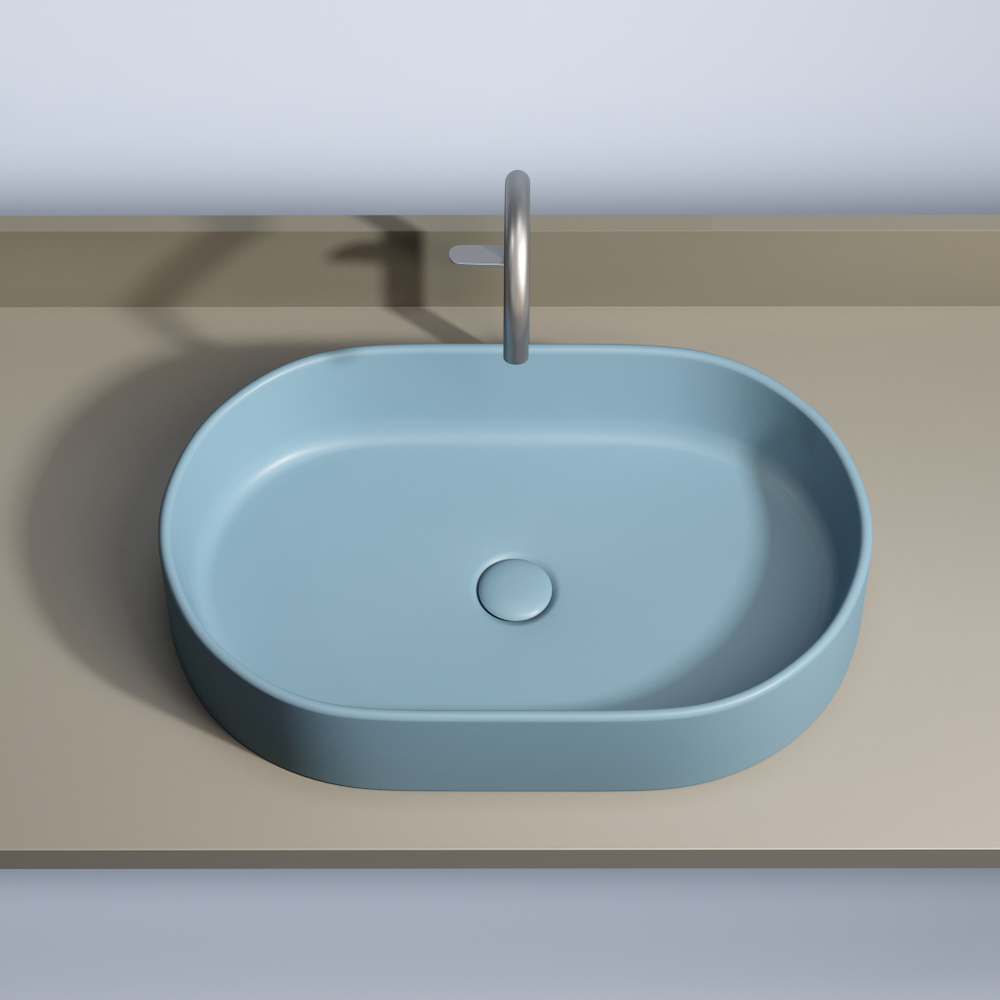 Раковина Ceramica Nova Element 60 см CN6048ML голубая
