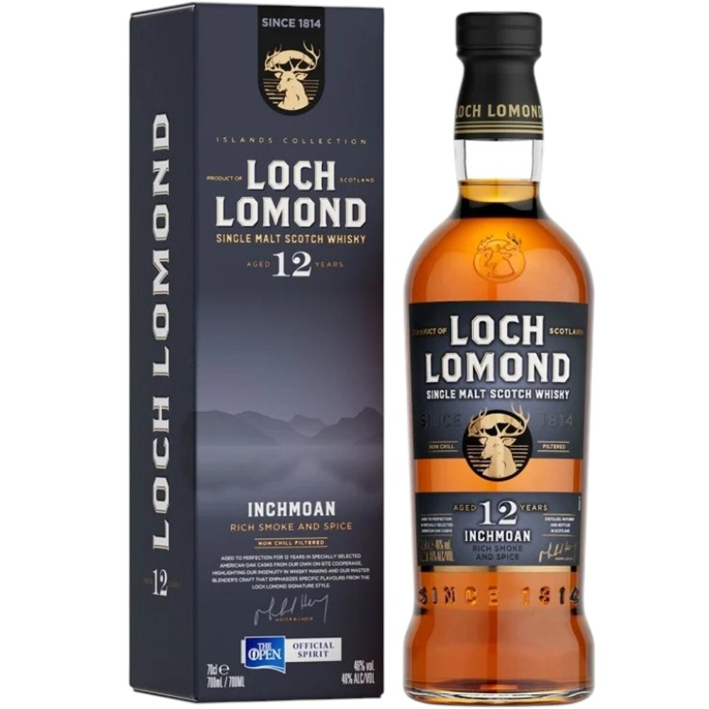 Виски Loch Lomond Inchmoan 12 Y.O. Single Malt 0,7 л. В подарочной коробке