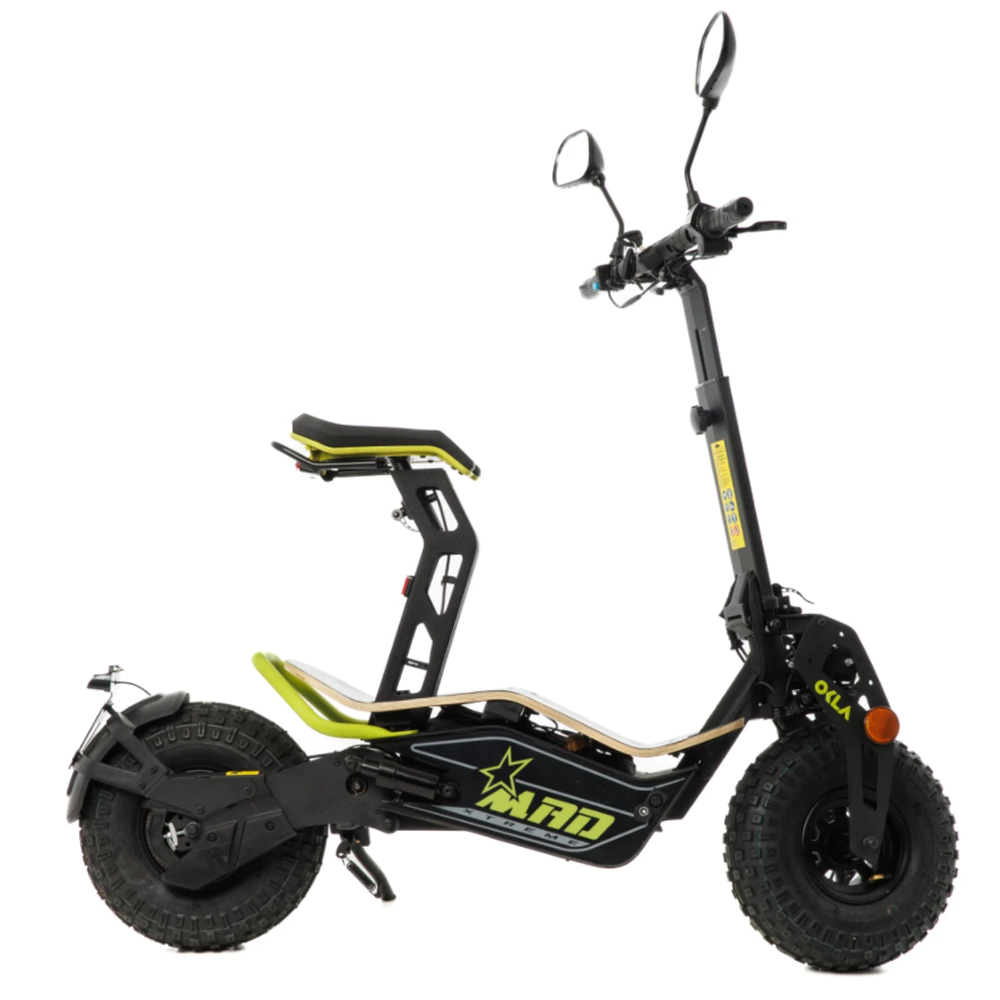 Электросамокат Velocifero MAD 810W с сиденьем