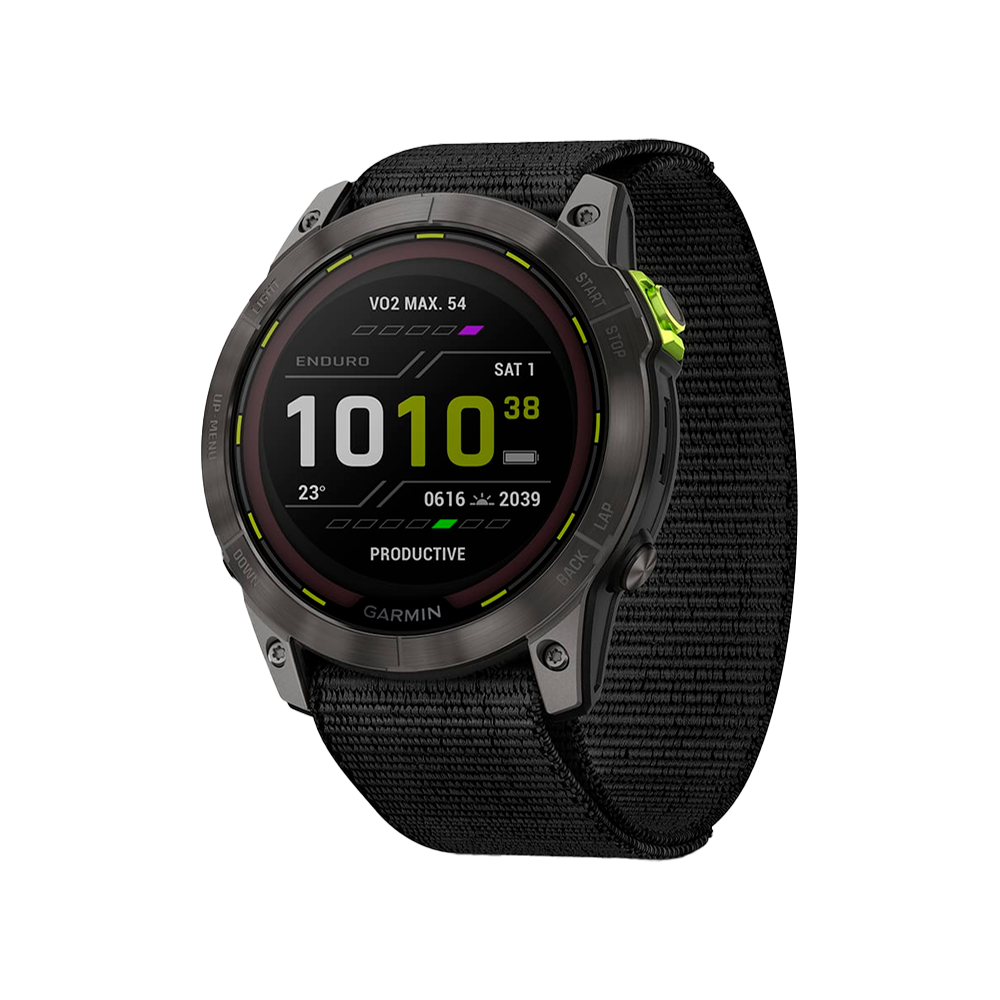Умные часы Garmin Enduro 2 Carbon Gray DLC Titanium (010-02754-01)