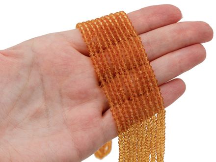 Нить бусин для украшений 3мм (ювелирное стекло)