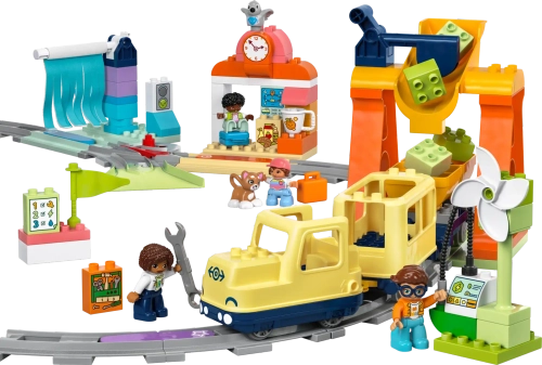 Конструктор LEGO Duplo 10428 Большой интерактивный общественный поезд