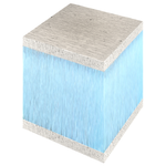 Панель тепло-звукоизоляционная Ruspanel RPG Sandwich SML+RPG 1200х600х110 мм односторонняя