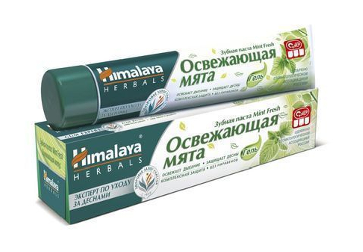 Зубная паста Himalaya Mint Fresh Освежающая мята, 75 мл