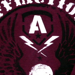 Толстовка Affliction Крест (Бордовый)