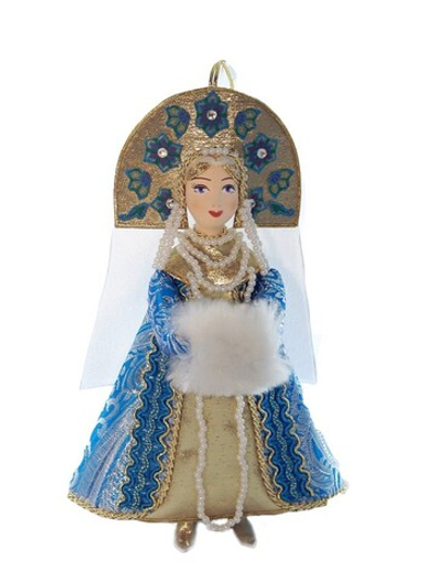 Кукла-подвеска Снегурочка