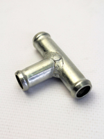 Фитинг переходник для трубок 14-14-14 (тройник, металл, угол 90)