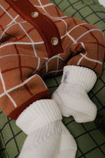 880-02 Пинетки вязаные (экрю)