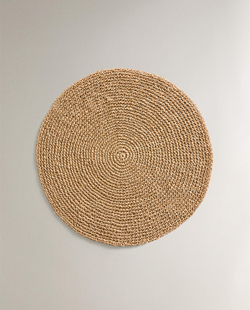 Zara Home сервировочная салфетка из смесовой ткани, диаметр 38 см · 4239/023