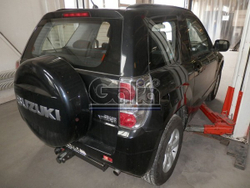 Фаркоп оцинкованный Galia S114A для Suzuki Grand Vitara 3 дверная 2005-2016(паспорт и сертификат в комплекте)(без электрики)