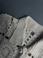 Кардиган вязаный, 50% альпака. Marceline