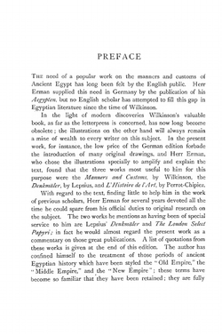 Life in Ancient Egypt | A. Erman
