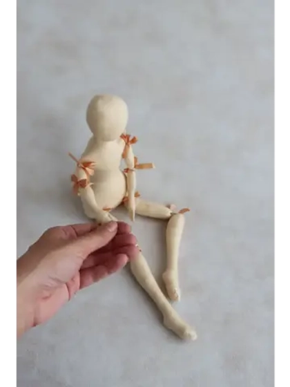 Набор для изготовления куклы, текстильное тело-заготовка