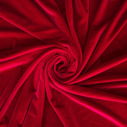 Бархат красный оптом. Ш-280 см. Арт. 999-13