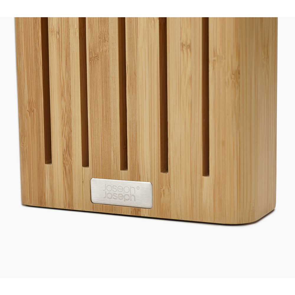 Набор ножей в подставке elevate™, бамбук, 5 шт.