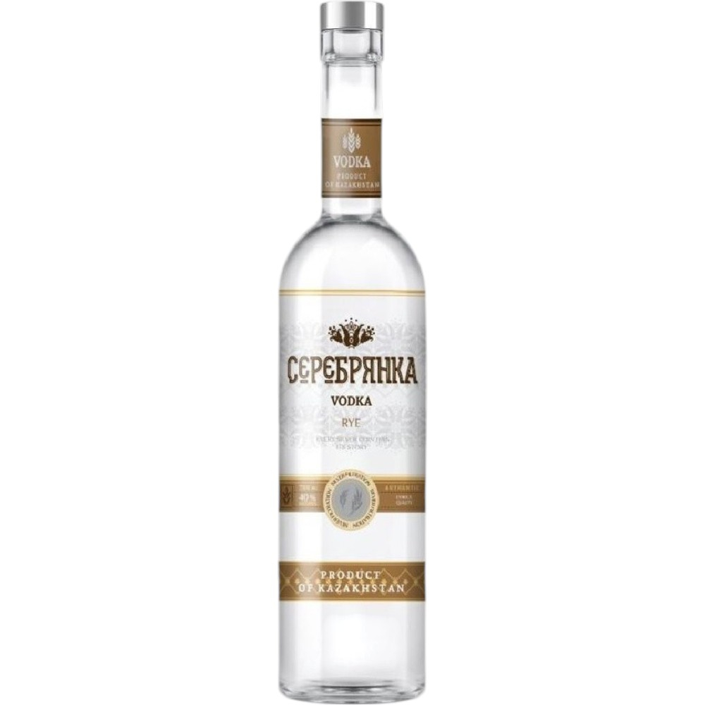 Водка Серебрянка Rye 0,5 л.