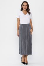 Юбка Звездный микс (серебро) Ю14062-22М LT Collection