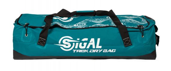 Гермосумка Sigalsub Trek Dry Bag 114 л черно-голубая