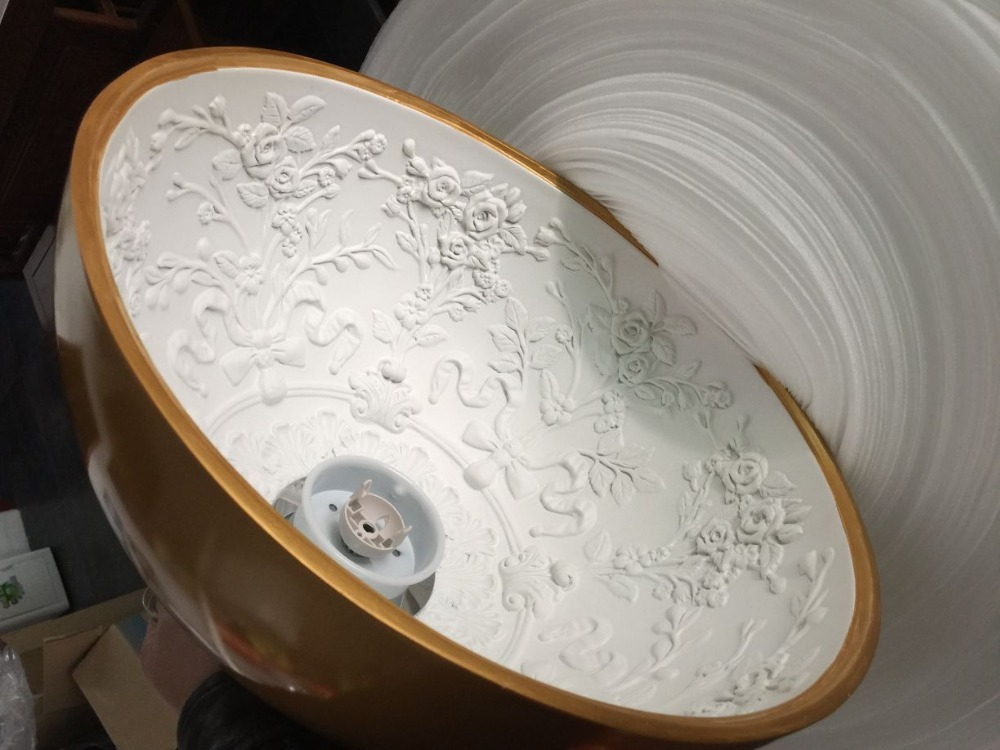 Pendant design lamp  Skygarden by Flos D42 (Gold)