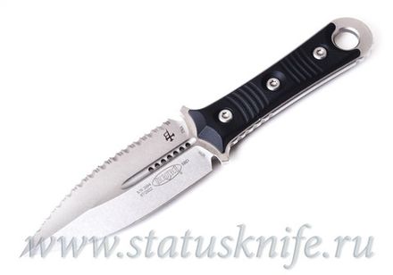 Нож Microtech Borka SBD 201-12 Stonewashed Serrated