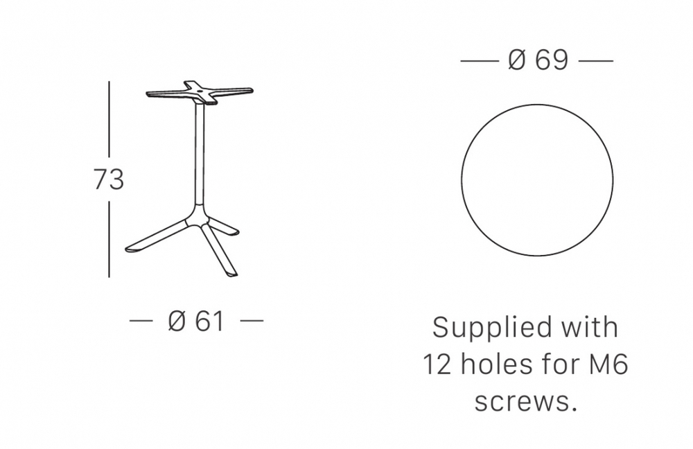 Стол ламинированный обеденный Scab Design Tripe, белый, состаренный дуб тортора