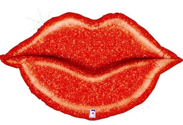 Фигура "Красные губы" голография