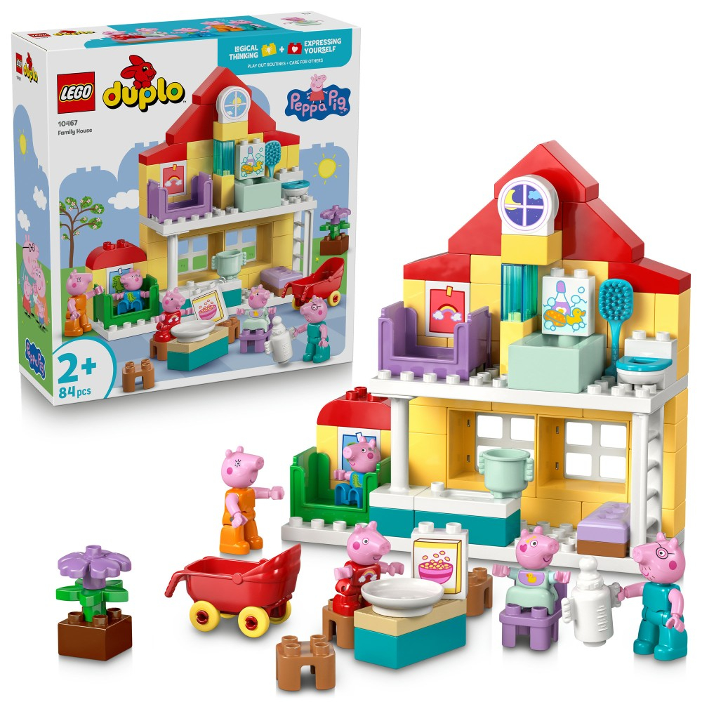 LEGO DUPLO - Свинка Пеппа Дом семьи 10467