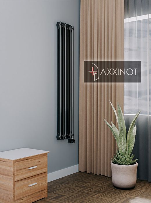 Axxinot Sentir Electric 2150 - электрический вертикальный двухтрубный радиатор высотой 1500 мм