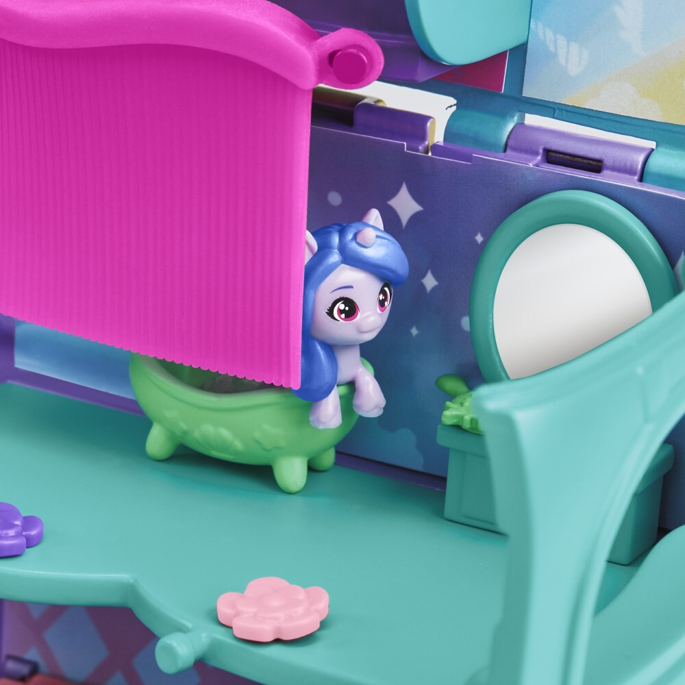 My Little Pony - Мини мир Волшебный автобус пони набор + 5 фигурок F7650 / артикул   F7650  / GTIN 5010994199197