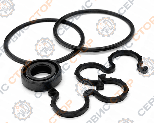 Ремкомплект насоса гидравлического CBN E 300 (сальник 18*30*10, 4 резиновые прокладки)