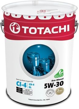 Eco Diesel 5W-30 TOTACHI масло дизельное моторное полусинтетическое (20 Литров)
