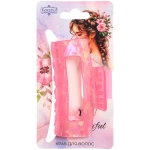 Заколка - краб для волос «AKS-EMPIRE», прямоугольник, микс 6 цветов, 7,5*4,5см