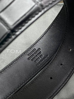 Ремень из кожи крокодила Tom Ford