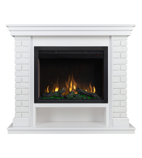 Каминокомплект Real Flame Brixton 25,5 WT с очагом Saphir 25,5