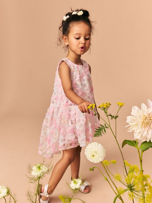 Платье для девочки Next E54-795, Розовый