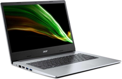 Ноутбук Acer Aspire 1 A114-33-P9R1 Pentium Silver N6000 4Gb SSD128Gb UMA 14" IPS FHD (1920x1080) Windows 11 silver WiFi BT Cam NX.A7VER.00U
