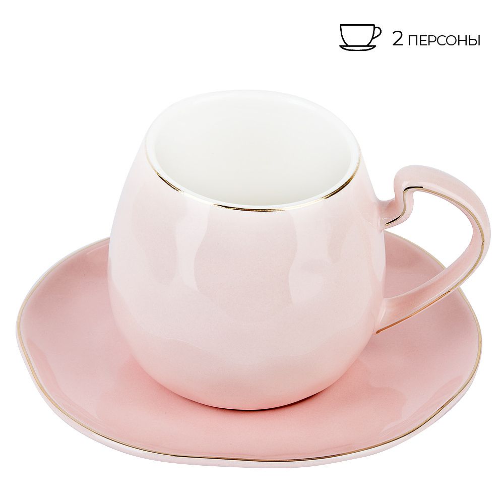 Набор 4 пр. " . Alissa" (2 персоны) v=280мл (подарочная упаковка)