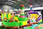 Надувной батут «Детский мегапарк» 18*18*8 м