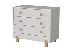 Комод Ellipse Ice-cream 3 ящика Серый