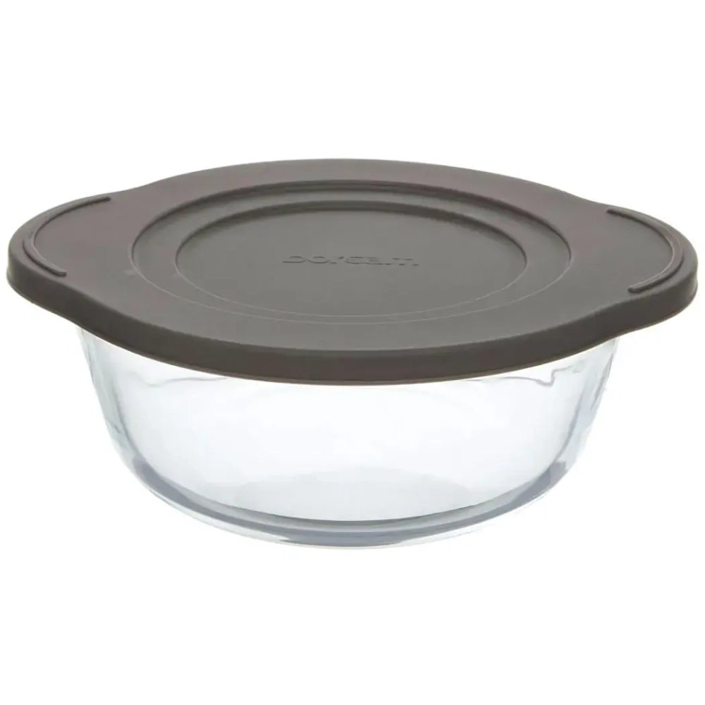 Кастрюля для запекания 1450мл c крышкой 59123GREY