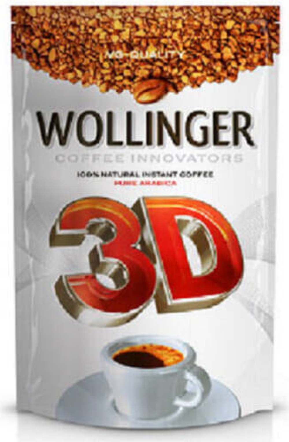 Кофе растворимый Wollinger 3D 475 г